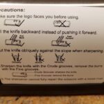 Narcissus Knife Sharpener. Professional 2 Stage Electric Knife Sharpener for Quick Sharpening & Polishing. with Scissors Sharpener and Metal Dust Collection Box. Stainless Steel. Silver photo review