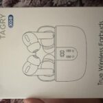 TAGRY Bluetooth Headphones True Wireless Earbuds 60H Playback LED Power Display Earphones with Wireless Charging Case IPX5 Waterproof in-Ear Ear buds with Mic for TV Smart Phone Laptop Computer Sports photo review