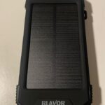 BLAVOR Solar Power Bank 10.000mAh. Portable Wireless Charger. 20W Fast Charging External Battery Pack with USB C for Cell Phones. Solar Panel Charging with Dual Flashlight for Camping photo review