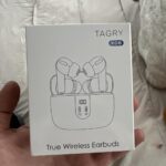 TAGRY Bluetooth Headphones True Wireless Earbuds 60H Playback LED Power Display Earphones with Wireless Charging Case IPX5 Waterproof in-Ear Ear buds with Mic for TV Smart Phone Laptop Computer Sports photo review
