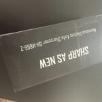 Narcissus Knife Sharpener. Professional 2 Stage Electric Knife Sharpener for Quick Sharpening & Polishing. with Scissors Sharpener and Metal Dust Collection Box. Stainless Steel. Silver photo review