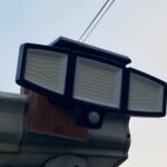 Tuffenough Solar Outdoor Lights 2500LM 210 LED Security Lights with Remote Control.3 Heads Motion Sensor Lights. IP65 Waterproof.270° Wide Angle Flood Wall Lights with 3 Modes(2 Packs) photo review