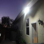 Tuffenough Solar Outdoor Lights 2500LM 210 LED Security Lights with Remote Control.3 Heads Motion Sensor Lights. IP65 Waterproof.270° Wide Angle Flood Wall Lights with 3 Modes(2 Packs) photo review
