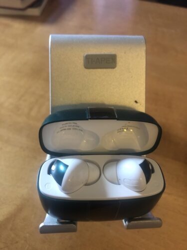 TAGRY Bluetooth Headphones True Wireless Earbuds 60H Playback LED Power Display Earphones with Wireless Charging Case IPX5 Waterproof in-Ear Ear buds with Mic for TV Smart Phone Laptop Computer Sports photo review