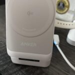 Anker MagGo 3 in 1 iPhone 17 Charging Station. MagSafe-Compatible Wireless Charger Stand. Qi2 Certified 15W Foldable Charger for iPhone 17/16/15/14/13/12. AirPods. Apple Watch Ultra(Adapter Included) photo review