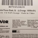 BLAVOR Solar Power Bank 10.000mAh. Portable Wireless Charger. 20W Fast Charging External Battery Pack with USB C for Cell Phones. Solar Panel Charging with Dual Flashlight for Camping photo review