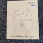 TAGRY Bluetooth Headphones True Wireless Earbuds 60H Playback LED Power Display Earphones with Wireless Charging Case IPX5 Waterproof in-Ear Ear buds with Mic for TV Smart Phone Laptop Computer Sports photo review