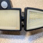 Tuffenough Solar Outdoor Lights 2500LM 210 LED Security Lights with Remote Control.3 Heads Motion Sensor Lights. IP65 Waterproof.270° Wide Angle Flood Wall Lights with 3 Modes(2 Packs) photo review