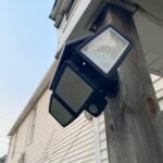 Tuffenough Solar Outdoor Lights 2500LM 210 LED Security Lights with Remote Control.3 Heads Motion Sensor Lights. IP65 Waterproof.270° Wide Angle Flood Wall Lights with 3 Modes(2 Packs) photo review