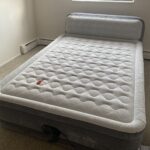 Intex 64447ED Dura-Beam Deluxe Ultra Plush Air Mattress with Headboard: Fiber-Tech – Queen Size – Built-in Electric Pump – 18in Bed Height – 600lb Weight Capacity photo review