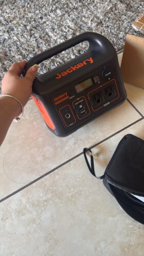 Jackery Portable Power Station Explorer 300. 293Wh Backup Lithium Battery. Solar Generator for Outdoors Camping Travel Hunting Blackout (Solar Panel Optional) photo review