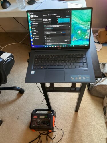 Jackery Portable Power Station Explorer 300. 293Wh Backup Lithium Battery. Solar Generator for Outdoors Camping Travel Hunting Blackout (Solar Panel Optional) photo review