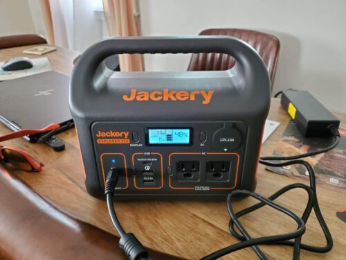 Jackery Portable Power Station Explorer 300. 293Wh Backup Lithium Battery. Solar Generator for Outdoors Camping Travel Hunting Blackout (Solar Panel Optional) photo review
