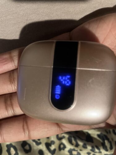 TAGRY Bluetooth Headphones True Wireless Earbuds 60H Playback LED Power Display Earphones with Wireless Charging Case IPX5 Waterproof in-Ear Ear buds with Mic for TV Smart Phone Laptop Computer Sports photo review