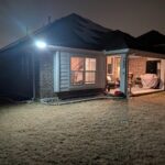 Tuffenough Solar Outdoor Lights 2500LM 210 LED Security Lights with Remote Control.3 Heads Motion Sensor Lights. IP65 Waterproof.270° Wide Angle Flood Wall Lights with 3 Modes(2 Packs) photo review