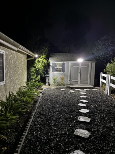 Tuffenough Solar Outdoor Lights 2500LM 210 LED Security Lights with Remote Control.3 Heads Motion Sensor Lights. IP65 Waterproof.270° Wide Angle Flood Wall Lights with 3 Modes(2 Packs) photo review