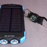 BLAVOR Solar Power Bank 10.000mAh. Portable Wireless Charger. 20W Fast Charging External Battery Pack with USB C for Cell Phones. Solar Panel Charging with Dual Flashlight for Camping photo review