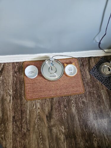 FUKUMARU Cat Scratcher Mat. 23.6 X 15.7 Inch Natural Sisal Cat Scratch Mats. Horizontal Cat Floor Scratching Pad Rug with Sticky Tapes. Protect Couch and Carpets photo review