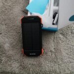 BLAVOR Solar Power Bank 10.000mAh. Portable Wireless Charger. 20W Fast Charging External Battery Pack with USB C for Cell Phones. Solar Panel Charging with Dual Flashlight for Camping photo review